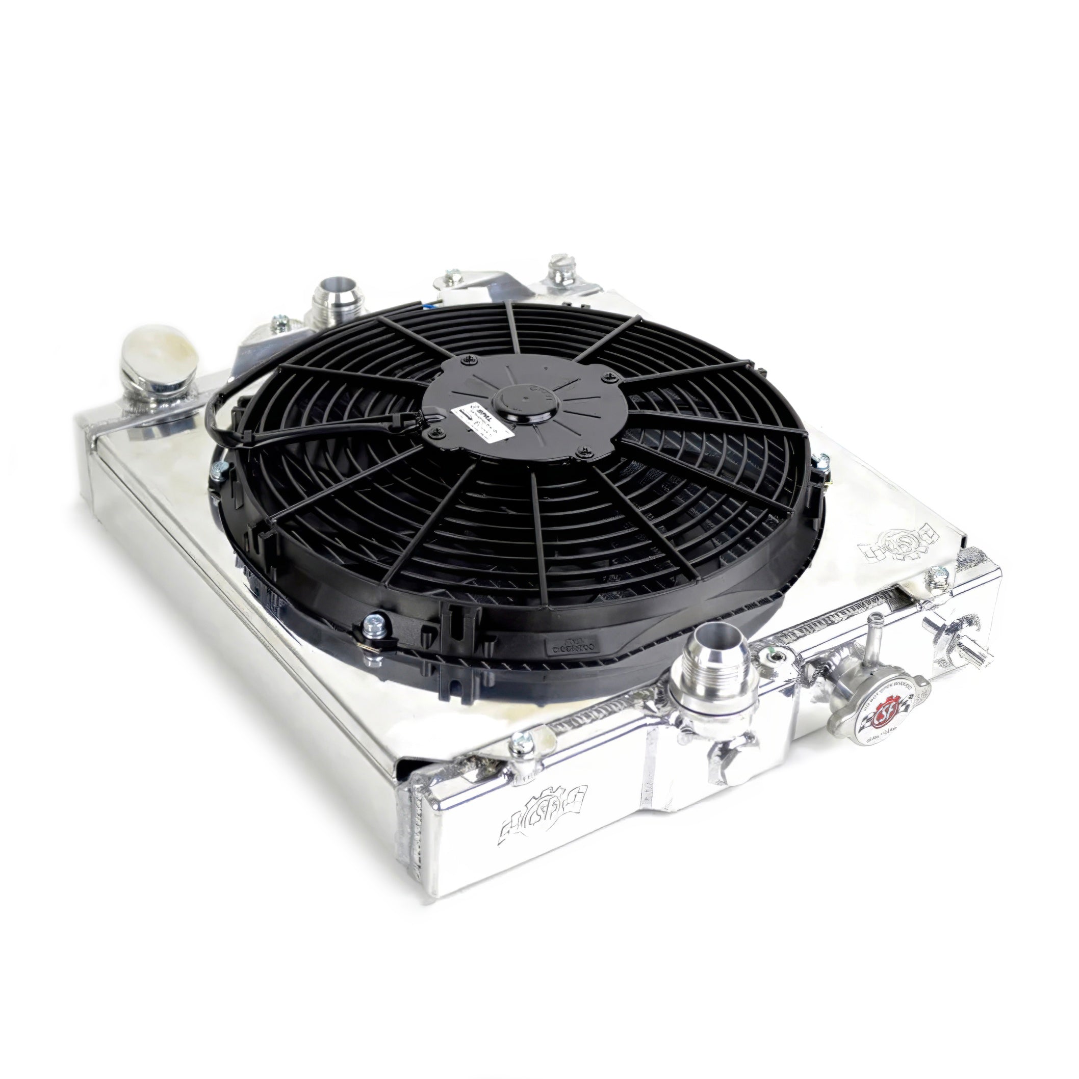 Half Size Radiator & Fan Kit - Civic/Integra/Evo 7 8 9