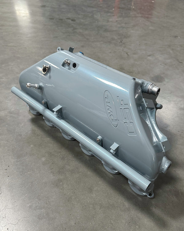 CSF #8233C BMW S58 "Level-Up" Charge Air Cooler Manifold - Custom Finish custom finish - Brooklyn Grey