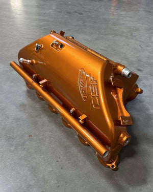 CSF #8233C BMW S58 "Level-Up" Charge Air Cooler Manifold - Custom Finish custom finish - F8X GTS Acid Orange - Hand Airbrush Painted +$800.00