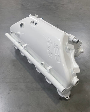 CSF #8233C BMW S58 "Level-Up" Charge Air Cooler Manifold - Custom Finish custom finish - Alpine White