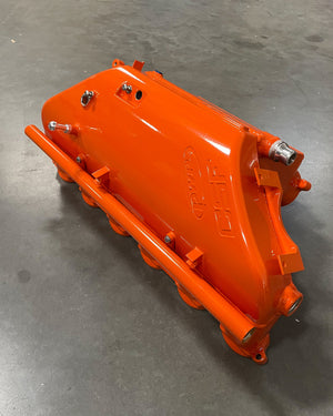 CSF #8233C BMW S58 "Level-Up" Charge Air Cooler Manifold - Custom Finish custom finish - Fire Orange