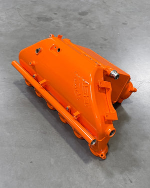 CSF #8233C BMW S58 "Level-Up" Charge Air Cooler Manifold - Custom Finish custom finish - Kyalami Orange - BMW Interior Match