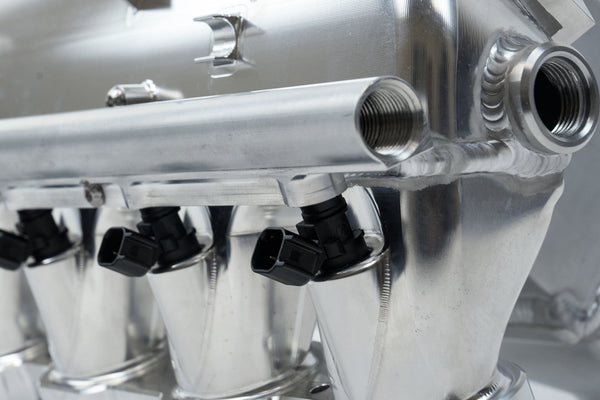 CSF #8233B BMW S58 "Level-Up" Charge Air Cooler Manifold - Thermal Dispersion Black