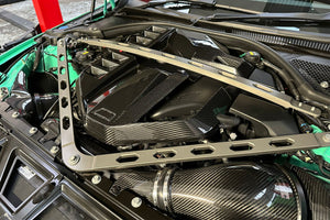 CSF #8233B BMW S58 "Level-Up" Charge Air Cooler Manifold - Thermal Dispersion Black