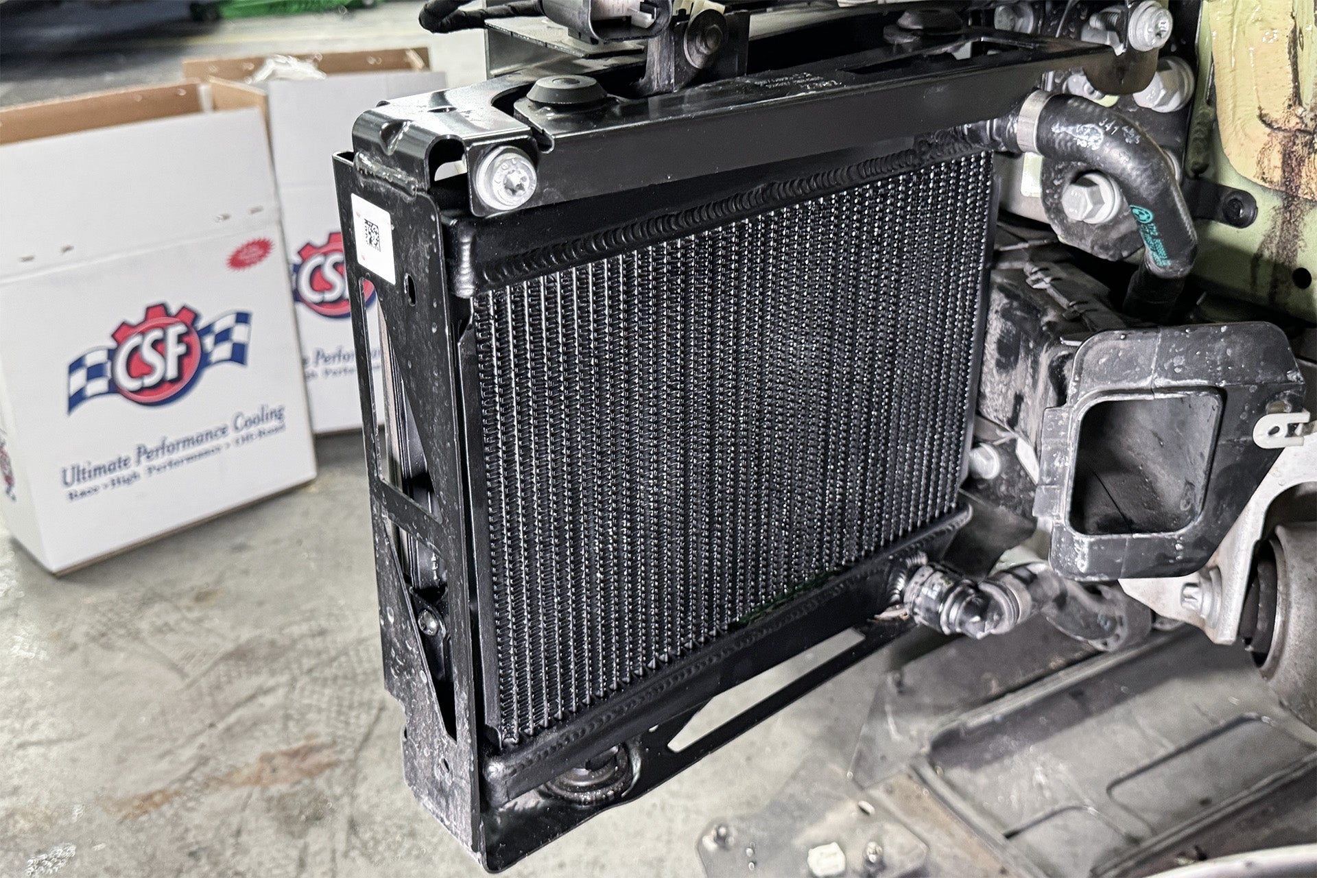 CSF #8321: BMW G8X M3/M4/M2 High-Performance Auxiliary Radiator