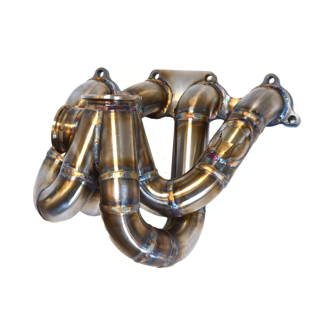 SHEEPEYRACE  B SERIES TOP MOUNT TURBO MANIFOLD  AC & PS COMPATIBLE