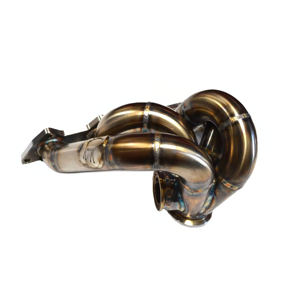 SHEEPEYRACE MITSUBISHI EVO 8/9 FORWARD FACING V-BAND TURBO MANIFOLD