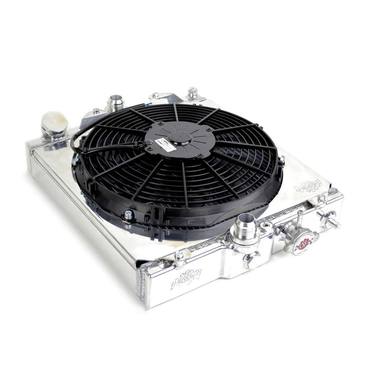 Half Size Radiator & Fan Kit - Civic/Integra/Evo 7 8 9