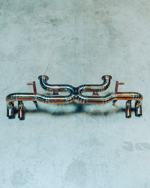 Titanium Catback Exhaust AUDI R8 Gen 2