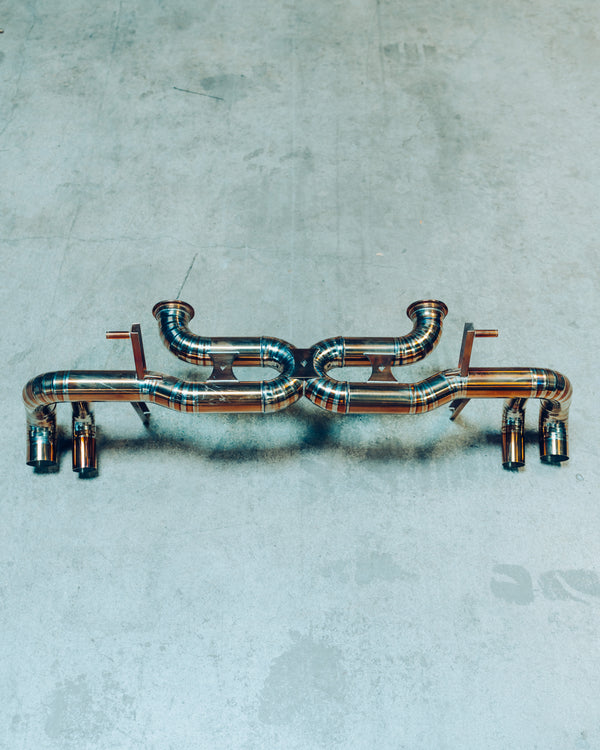 Titanium Catback Exhaust AUDI R8 Gen 2