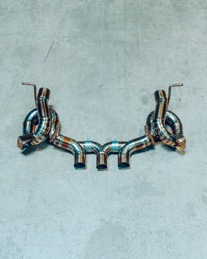Titanium Race Exhaust Italia Ferrari 458