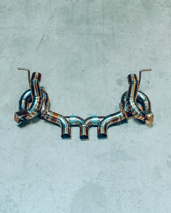 Titanium Race Exhaust Italia Ferrari 458
