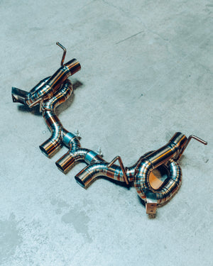 Titanium Race Exhaust Italia Ferrari 458