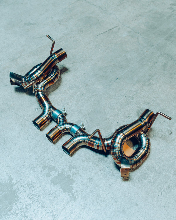 Titanium Race Exhaust Italia Ferrari 458