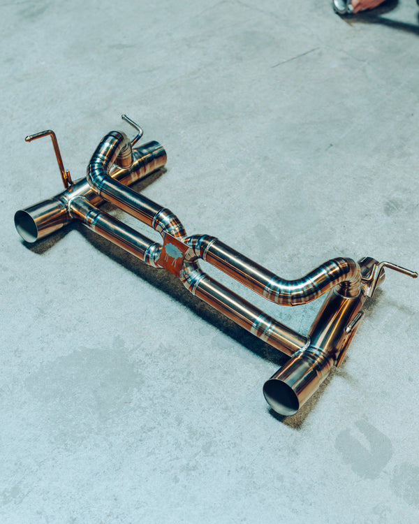 Titanium Catback Exhaust Ferrari 488