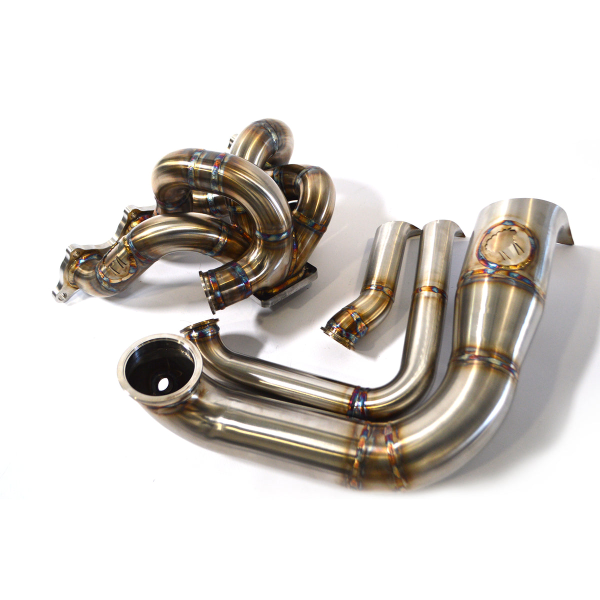 SHEEPEYRACE EVO 8/9 TWIN SCROLL FORWARD FACING HOT PARTS KIT [HOOD EXIT]
